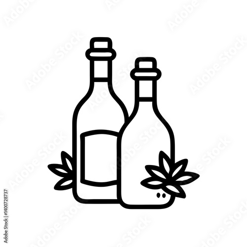 vinegar and oil