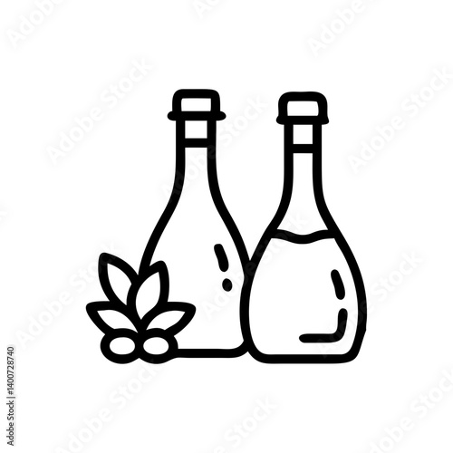 vinegar and oil