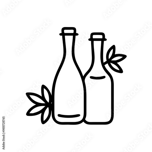 vinegar and oil