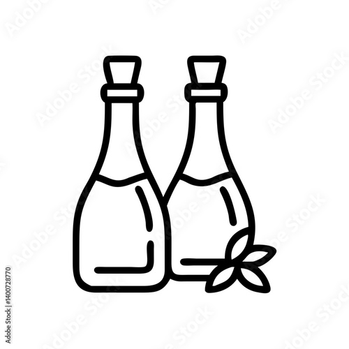 vinegar and oil