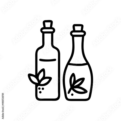 vinegar and oil