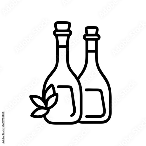 vinegar and oil