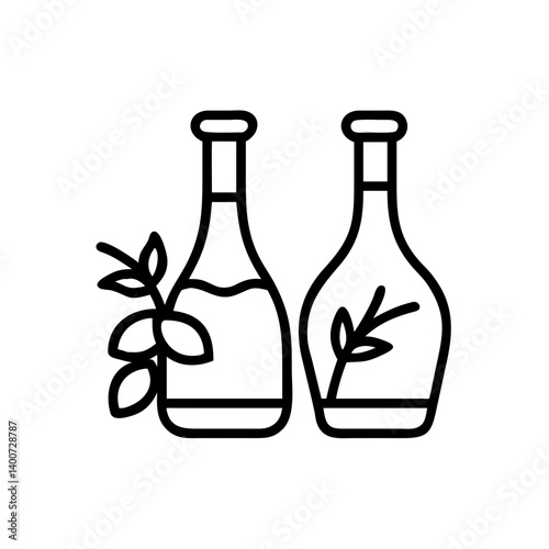 vinegar and oil