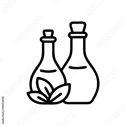 vinegar and oil
