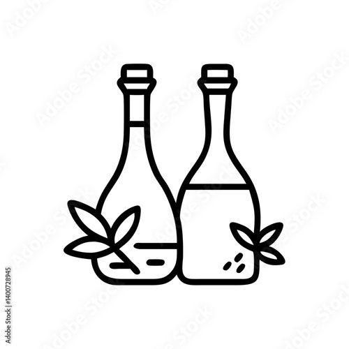 vinegar and oil