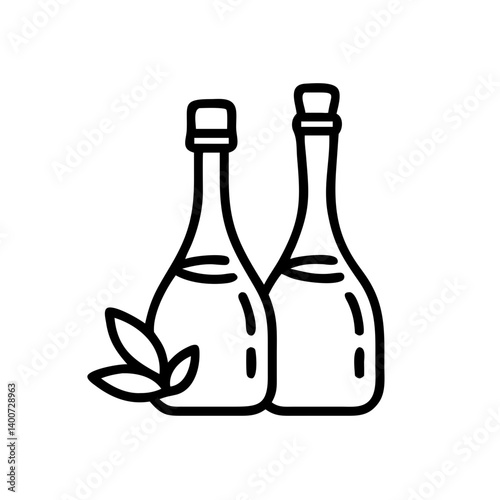 vinegar and oil