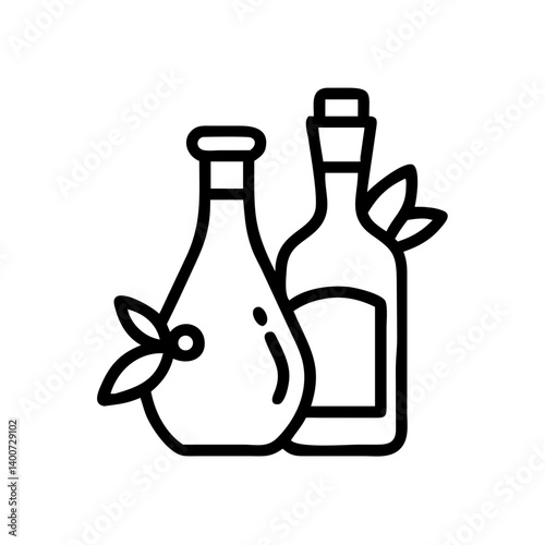 vinegar and oil