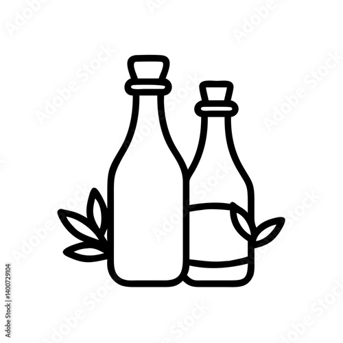 vinegar and oil