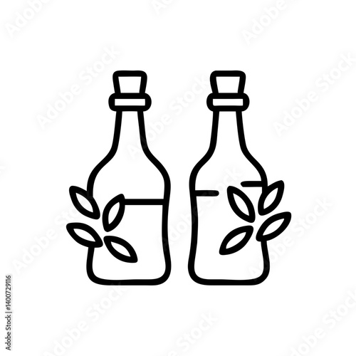 vinegar and oil