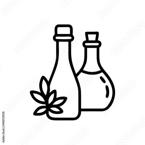 vinegar and oil