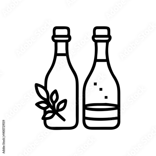 vinegar and oil
