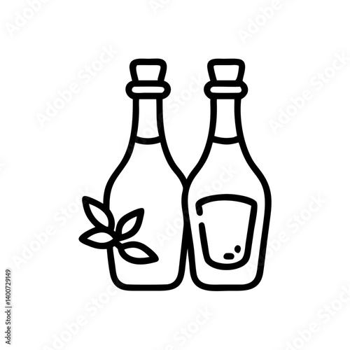 vinegar and oil