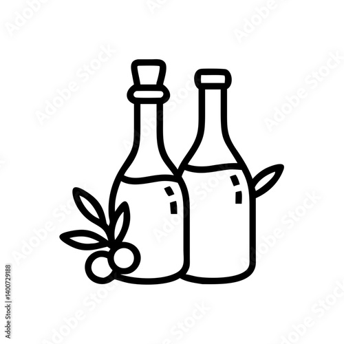 vinegar and oil