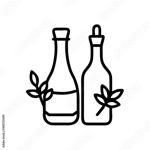 vinegar and oil