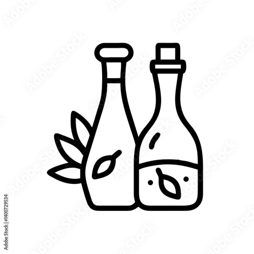 vinegar and oil