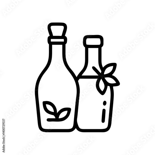 vinegar and oil