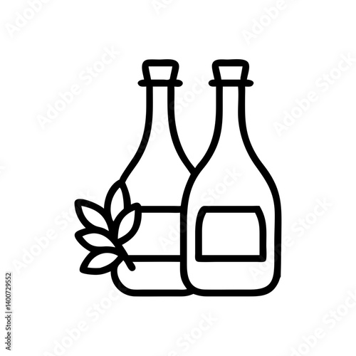 vinegar and oil