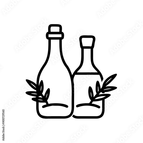 vinegar and oil