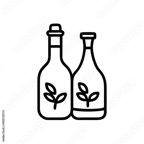 vinegar and oil