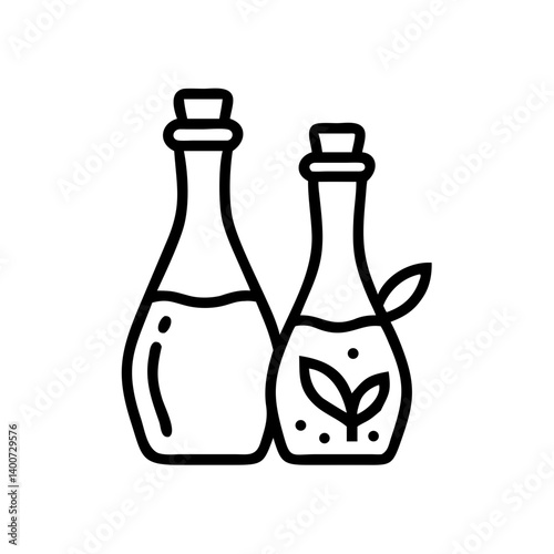 vinegar and oil