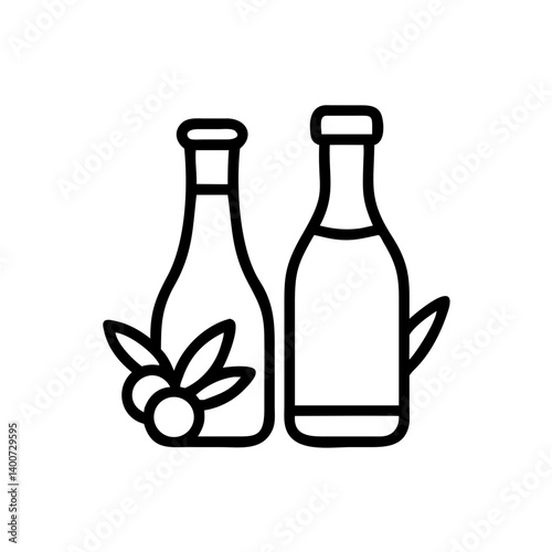 vinegar and oil