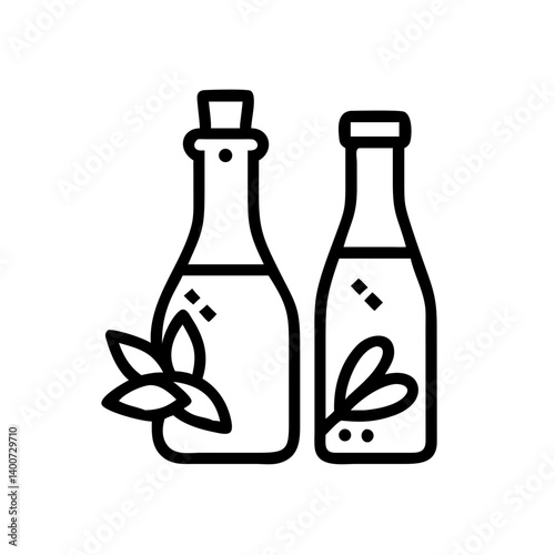 vinegar and oil