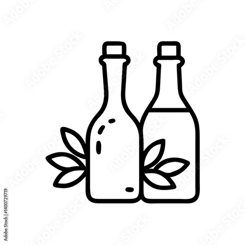 vinegar and oil