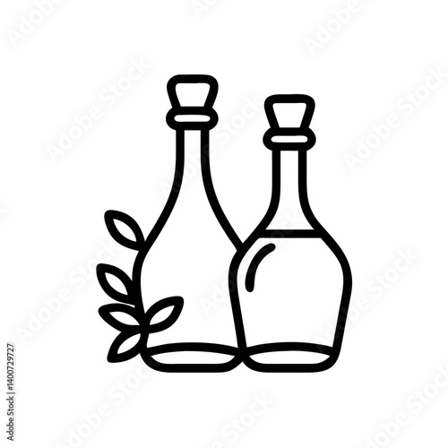 vinegar and oil