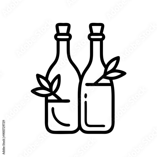 vinegar and oil