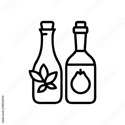 vinegar and oil