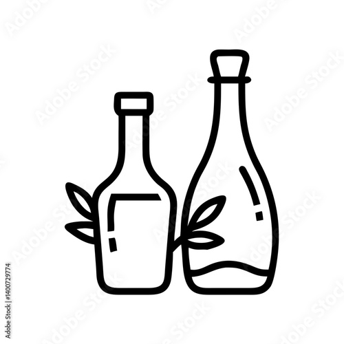 vinegar and oil