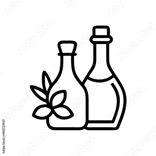 vinegar and oil