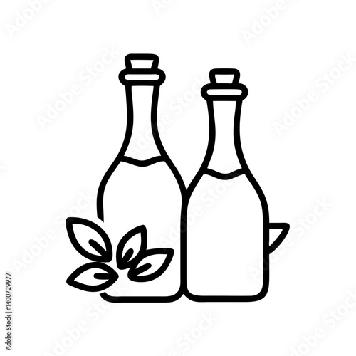 vinegar and oil