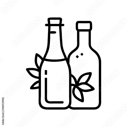 vinegar and oil