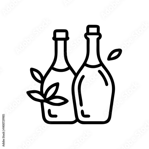 vinegar and oil