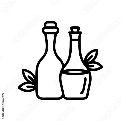 vinegar and oil