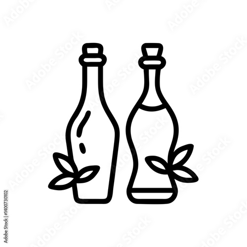 vinegar and oil