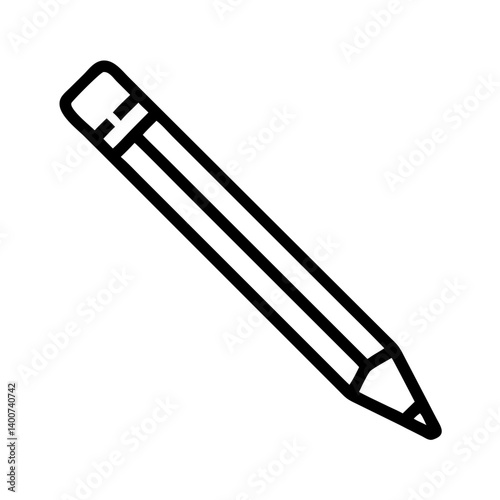 Pencil icons symbolize creativity and artistic expression. Essential for drawing, writing, and educational themes, these designs reflect the art of communication through simple tools.