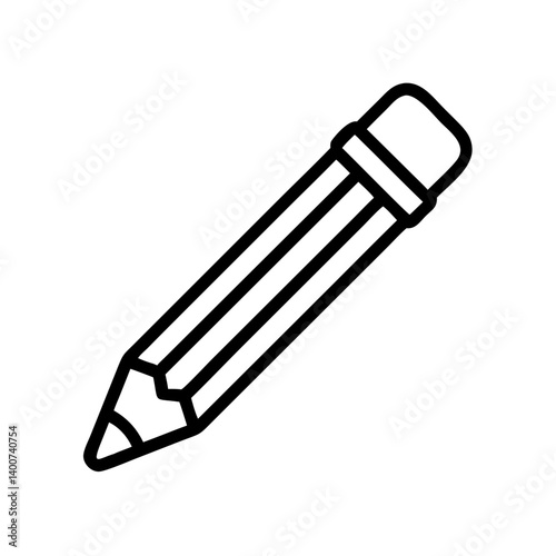 Pencil icons symbolize creativity and artistic expression. Essential for drawing, writing, and educational themes, these designs reflect the art of communication through simple tools.