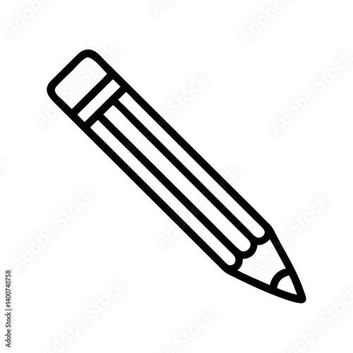 Pencil icons symbolize creativity and artistic expression. Essential for drawing, writing, and educational themes, these designs reflect the art of communication through simple tools.
