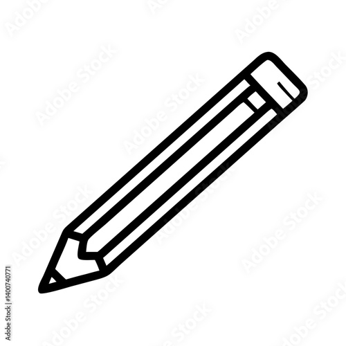 Pencil icons symbolize creativity and artistic expression. Essential for drawing, writing, and educational themes, these designs reflect the art of communication through simple tools.