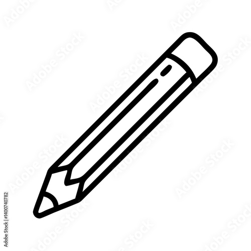 Pencil icons symbolize creativity and artistic expression. Essential for drawing, writing, and educational themes, these designs reflect the art of communication through simple tools.