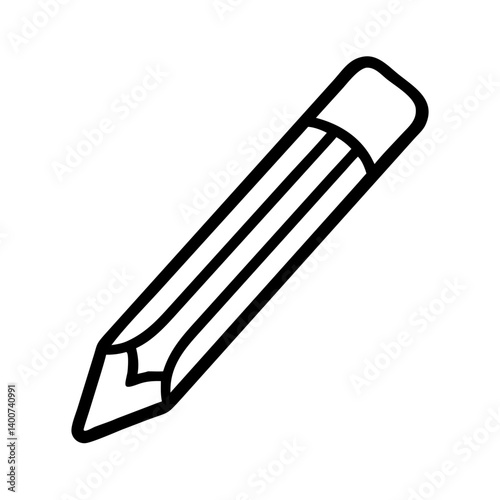 Pencil icons symbolize creativity and artistic expression. Essential for drawing, writing, and educational themes, these designs reflect the art of communication through simple tools.