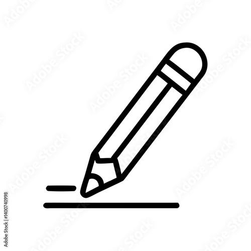 Pencil icons symbolize creativity and artistic expression. Essential for drawing, writing, and educational themes, these designs reflect the art of communication through simple tools.
