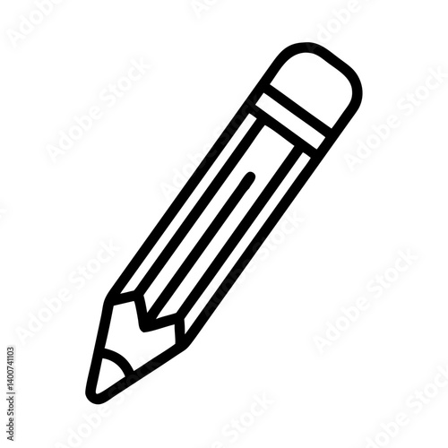 Pencil icons symbolize creativity and artistic expression. Essential for drawing, writing, and educational themes, these designs reflect the art of communication through simple tools.