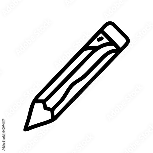 Pencil icons symbolize creativity and artistic expression. Essential for drawing, writing, and educational themes, these designs reflect the art of communication through simple tools.