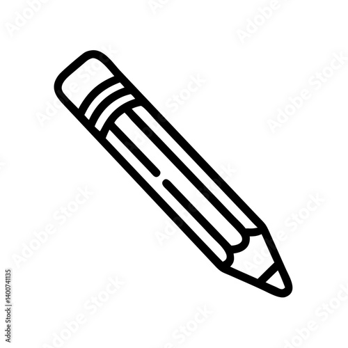 Pencil icons symbolize creativity and artistic expression. Essential for drawing, writing, and educational themes, these designs reflect the art of communication through simple tools.