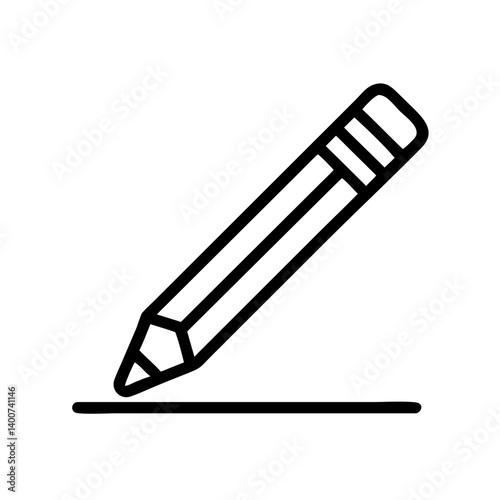 Pencil icons symbolize creativity and artistic expression. Essential for drawing, writing, and educational themes, these designs reflect the art of communication through simple tools.