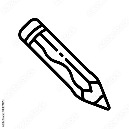 Pencil icons symbolize creativity and artistic expression. Essential for drawing, writing, and educational themes, these designs reflect the art of communication through simple tools.