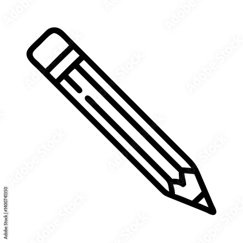 Pencil icons symbolize creativity and artistic expression. Essential for drawing, writing, and educational themes, these designs reflect the art of communication through simple tools.
